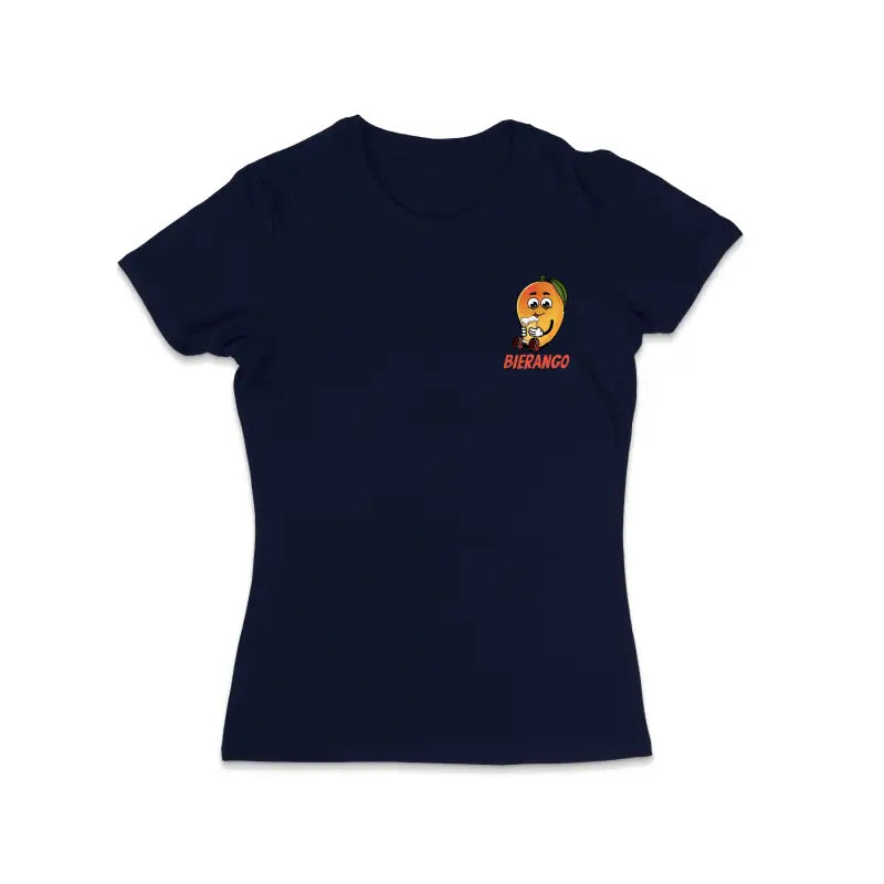 Bierango Bierfashion Damen T - Shirt - S / Navy