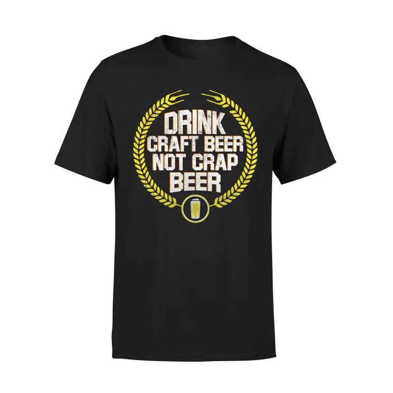 Biervereinigung Herren T - Shirt DRINK CRAFT BEER - S / Schwarz