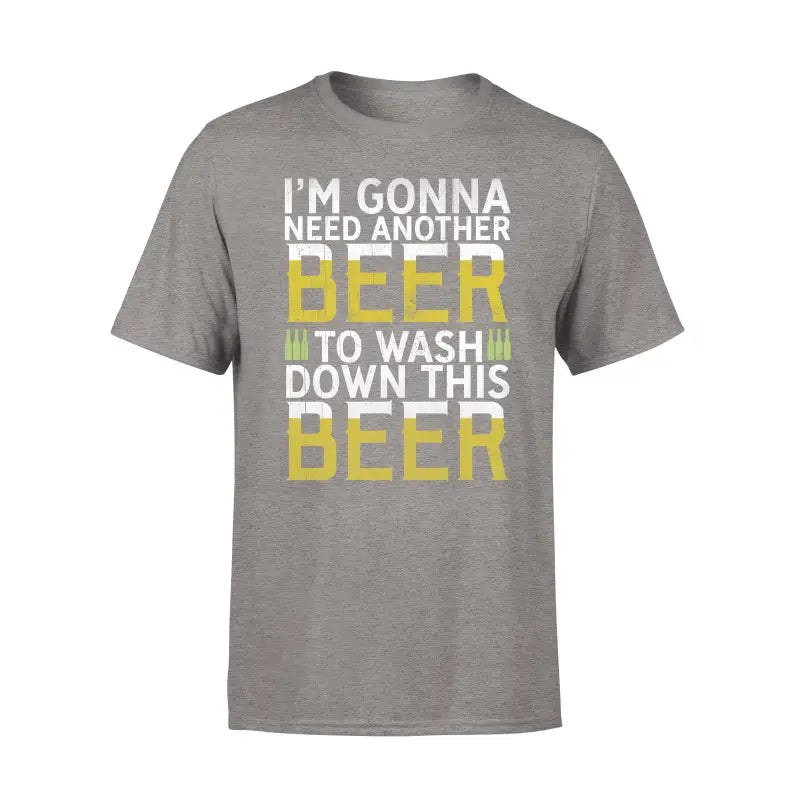 Biervereinigung Herren T - Shirt GONNA NEED ANOTHER BEER - S / Sports Grey