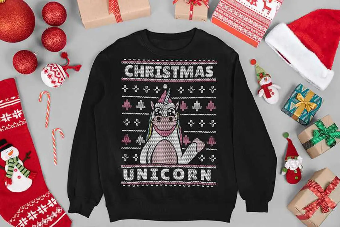 christmas unicorn Ugly Christmassweater
