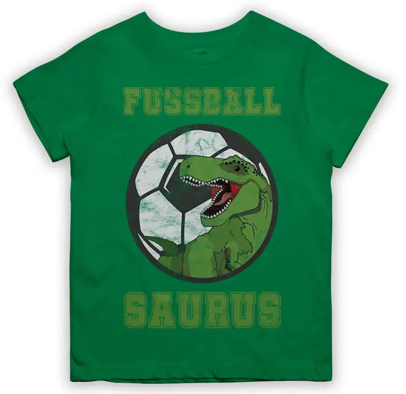 FUSSBALLSAURUS Fußball Kinder T-Shirt