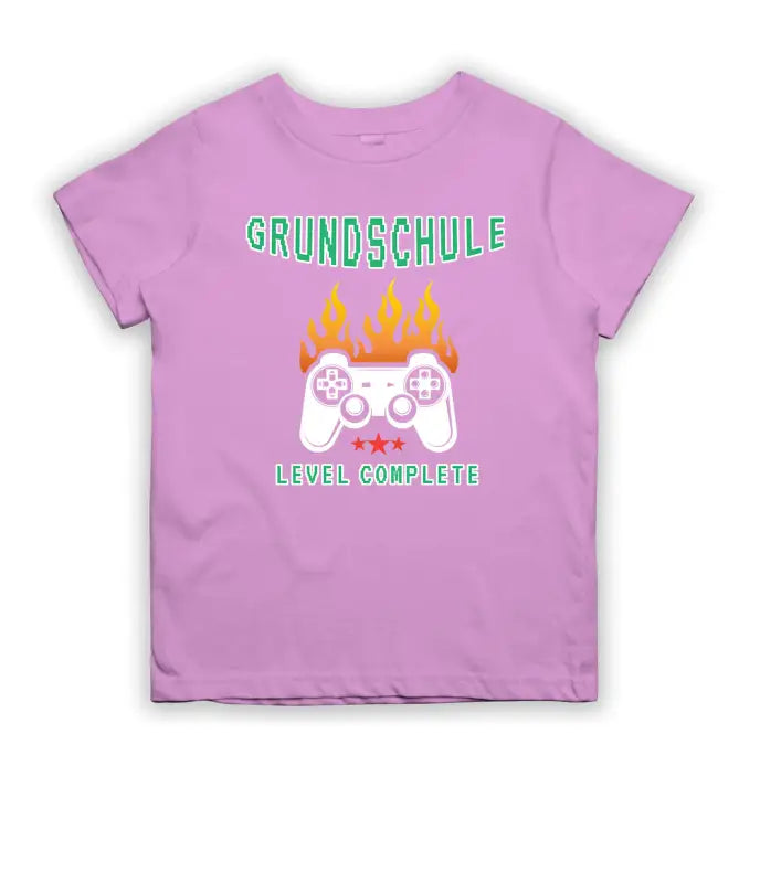 Grundschule Level Complete Kinder T - Shirt - 104 - 110 / Light Pink