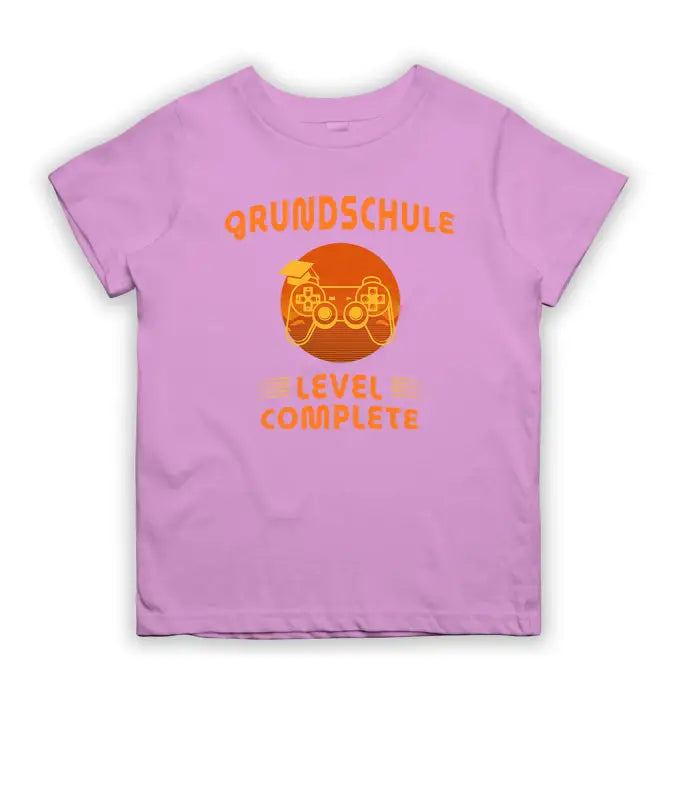 Grundschule Level Complete Kinder T - Shirt - 104 - 110 / Light Pink
