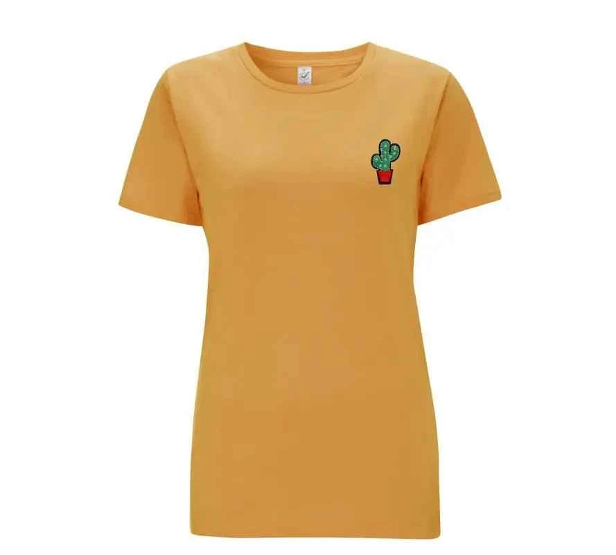 t shirt mit kaktus motiv Kaktus Damen T-Shirt