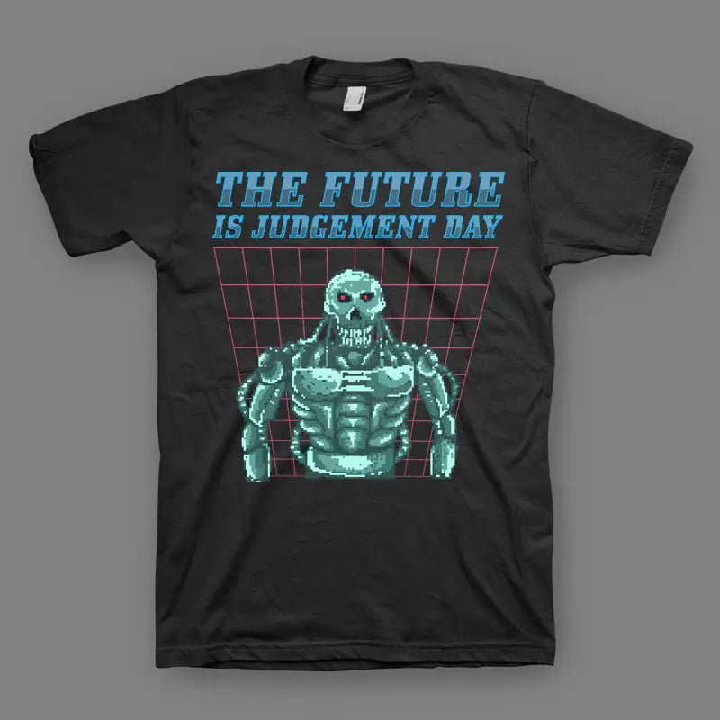 The Future Is Judgement Day Herren T - Shirt - XS