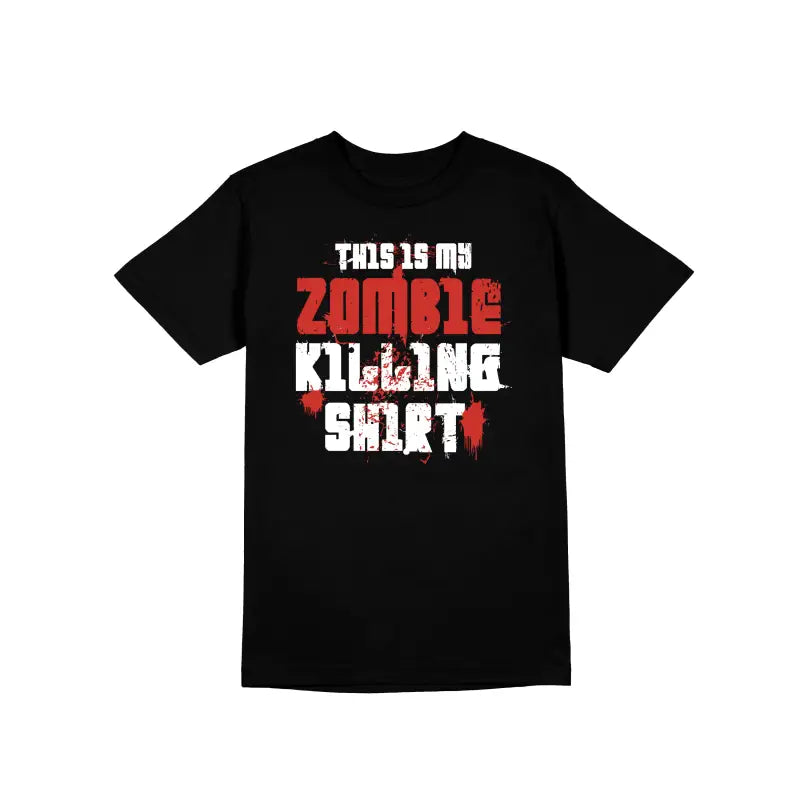 This is my Zombie killing Shirt Statement Herren T - Shirt - S / Schwarz