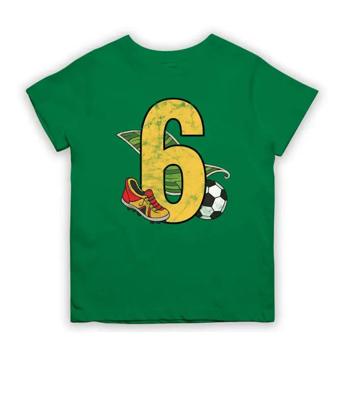 6 Jahre Geburtstag  T-Shirt Kinder V2