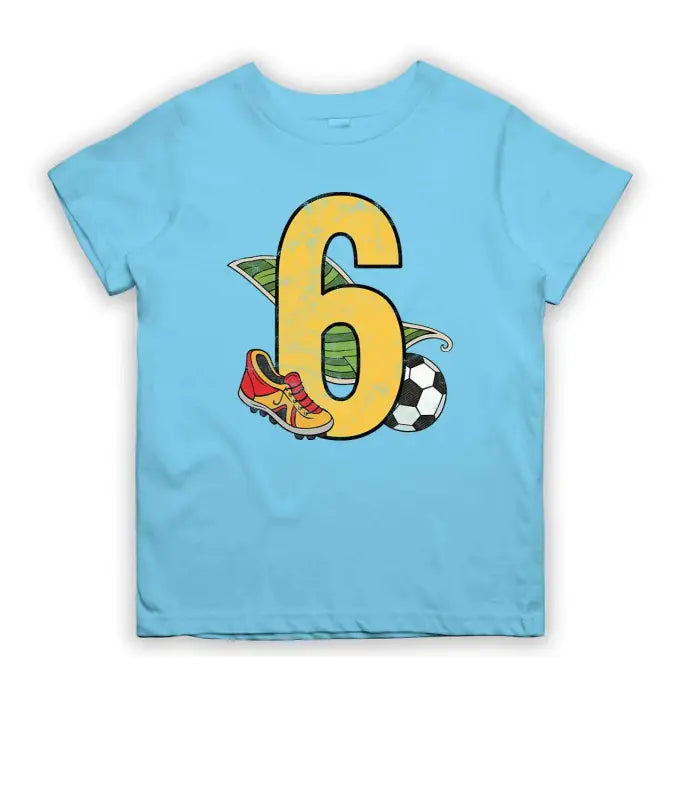 6 Jahre Geburtstag  T-Shirt Kinder V2