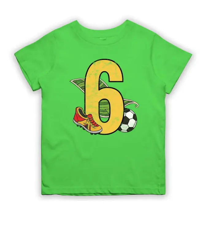 6 Jahre Geburtstag  T-Shirt Kinder V2