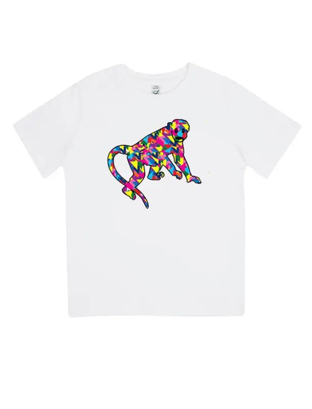 Affe Kinder T-Shirt Aus 100 Prozent Biobaumwolle Für Kinder - tshirtladen - T-Shirt