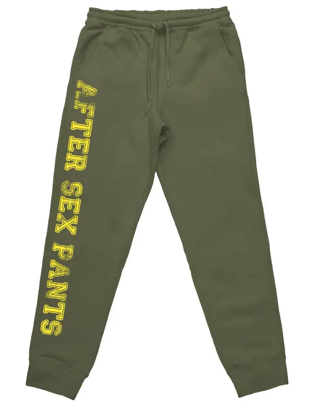 
                      
                        AFTER SEX PANTS Jogginghose & Fitnesshose - S / Olive
                      
                    