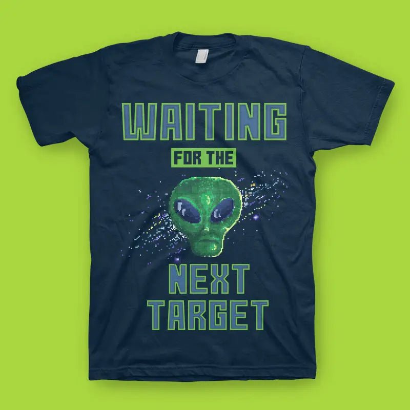 Alien Attack Herren T-Shirt In Modernem Schnitt Und Hochwertig - tshirtladen - 
