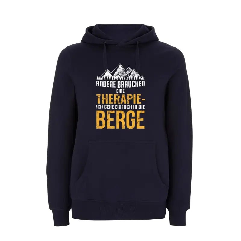 Andere Brauchen Eine Therapie Ich Gehe In Die Berge 2.0 Hoodie - tshirtladen - 