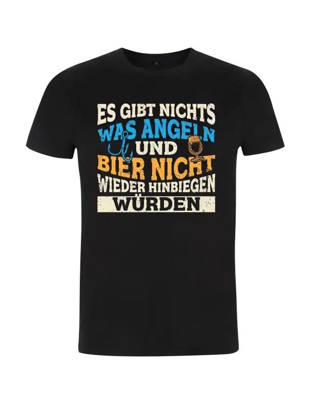 Angeln & Bier – Die perfekte Lösung Herren T-Shirt für Männer - tshirtladen - 