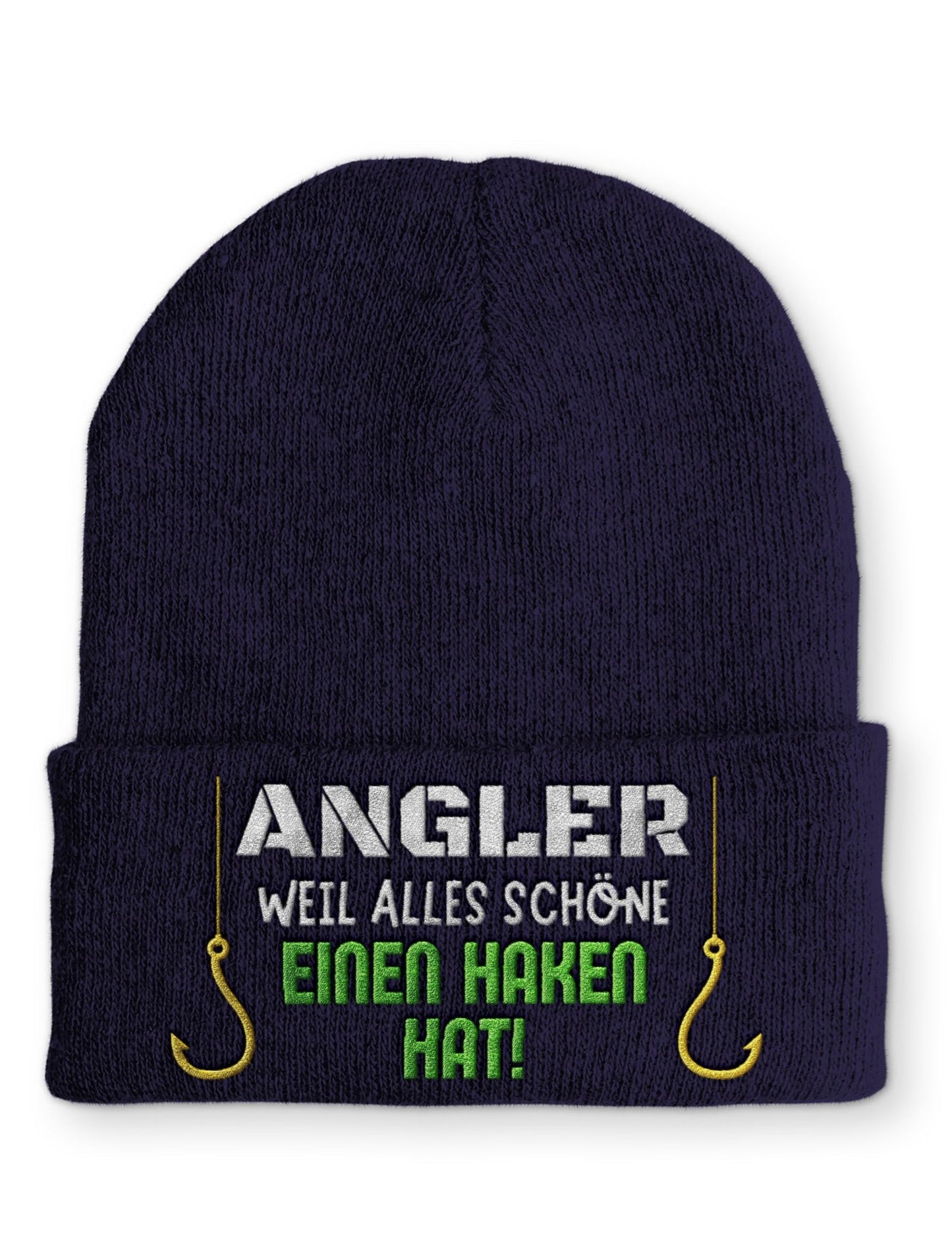 Angler Weil Alles Schöne Einen Haken Hat Beanie Mütze - tshirtladen - Mütze