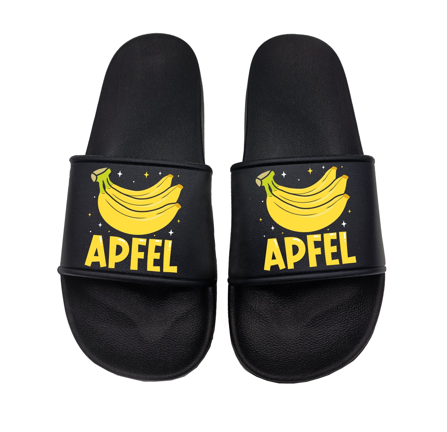 Apfel Badelatschen perfekt für Urlaub und Strand - tshirtladen