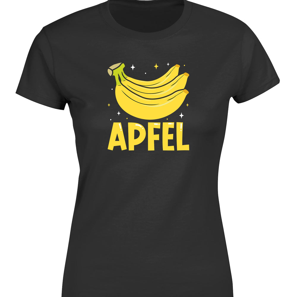 
                      
                        Apfel Banane Party Statement Damen T-Shirt - tshirtladen
                      
                    