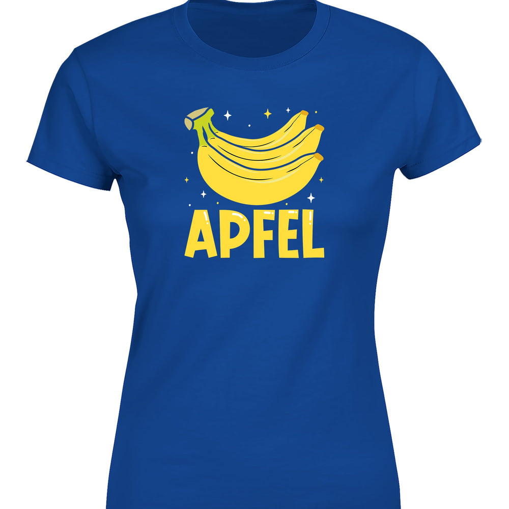 
                      
                        Apfel Banane Party Statement Damen T-Shirt - tshirtladen
                      
                    