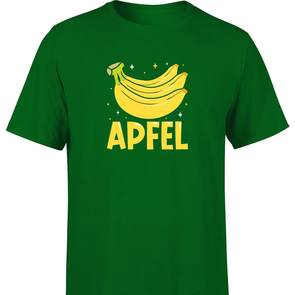 Apfel Banane Party Statement Herren T-Shirt - tshirtladen