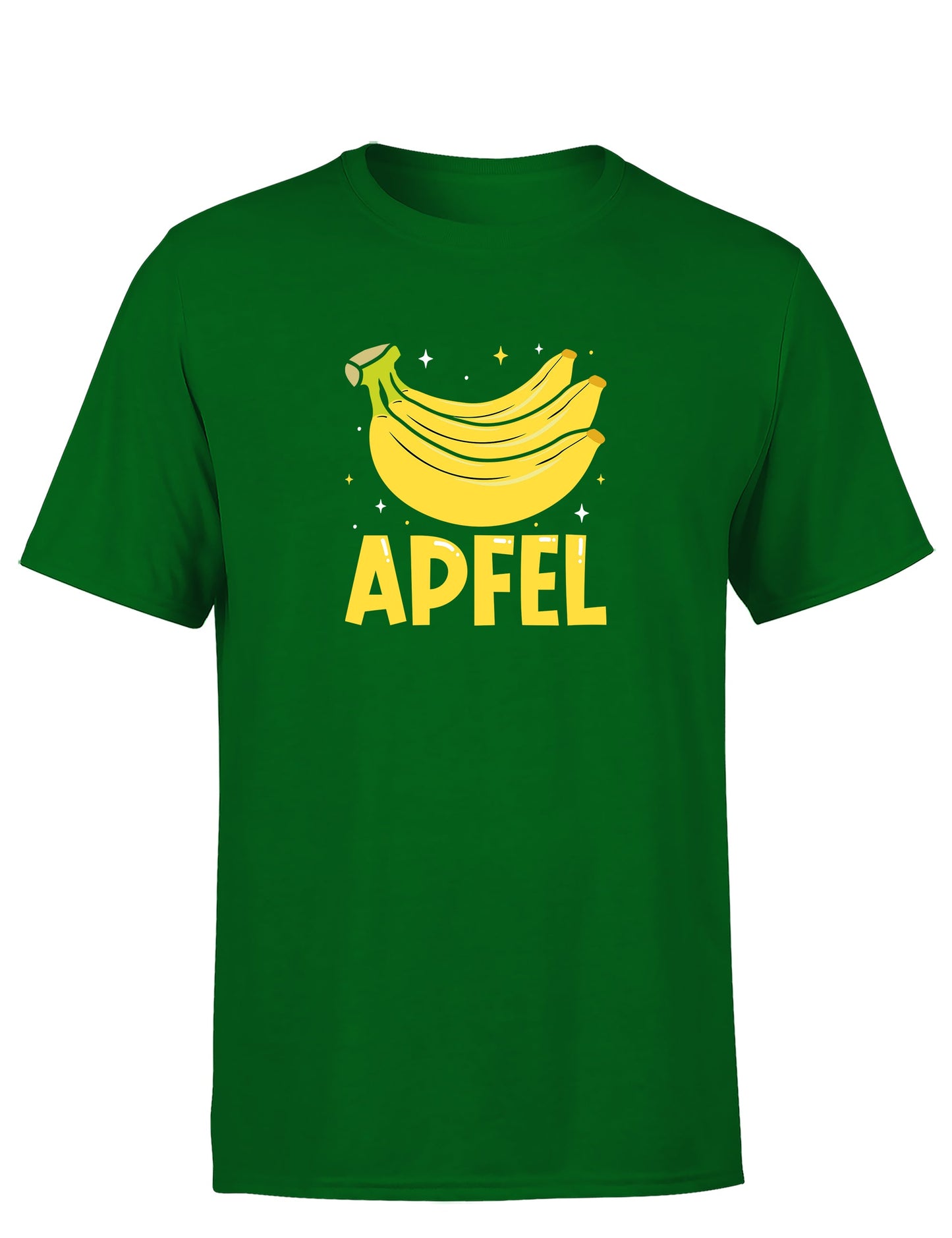 Apfel Banane Party Statement Herren T-Shirt - tshirtladen