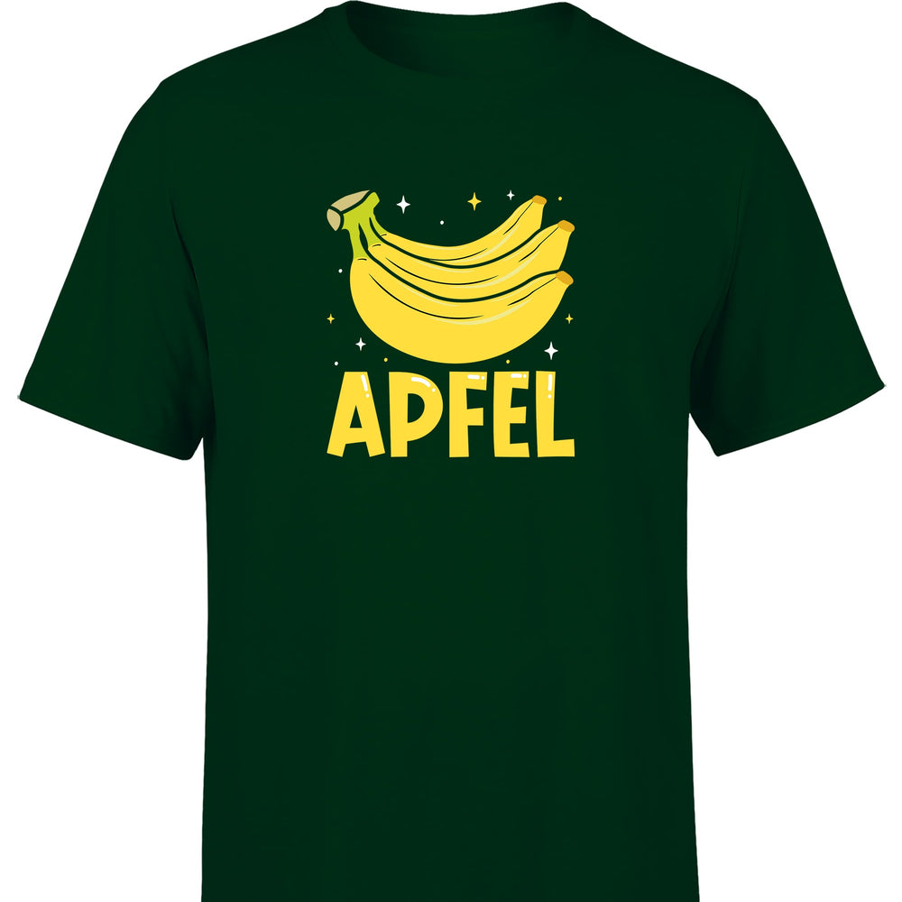 
                  
                    Apfel Banane Party Statement Herren T-Shirt - tshirtladen
                  
                