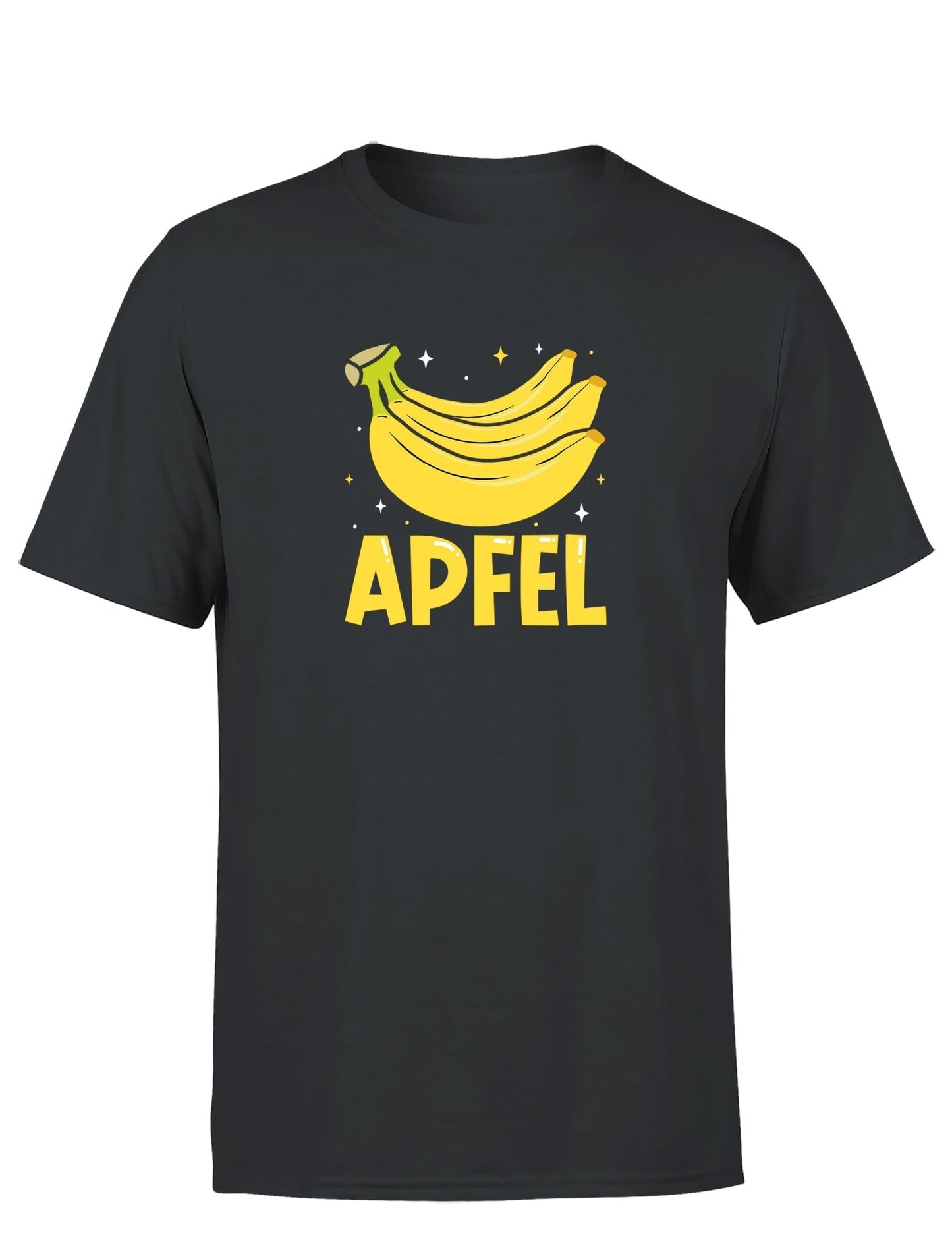 Apfel Banane Party Statement Herren T-Shirt für Spaß und Stil - tshirtladen - T-Shirt