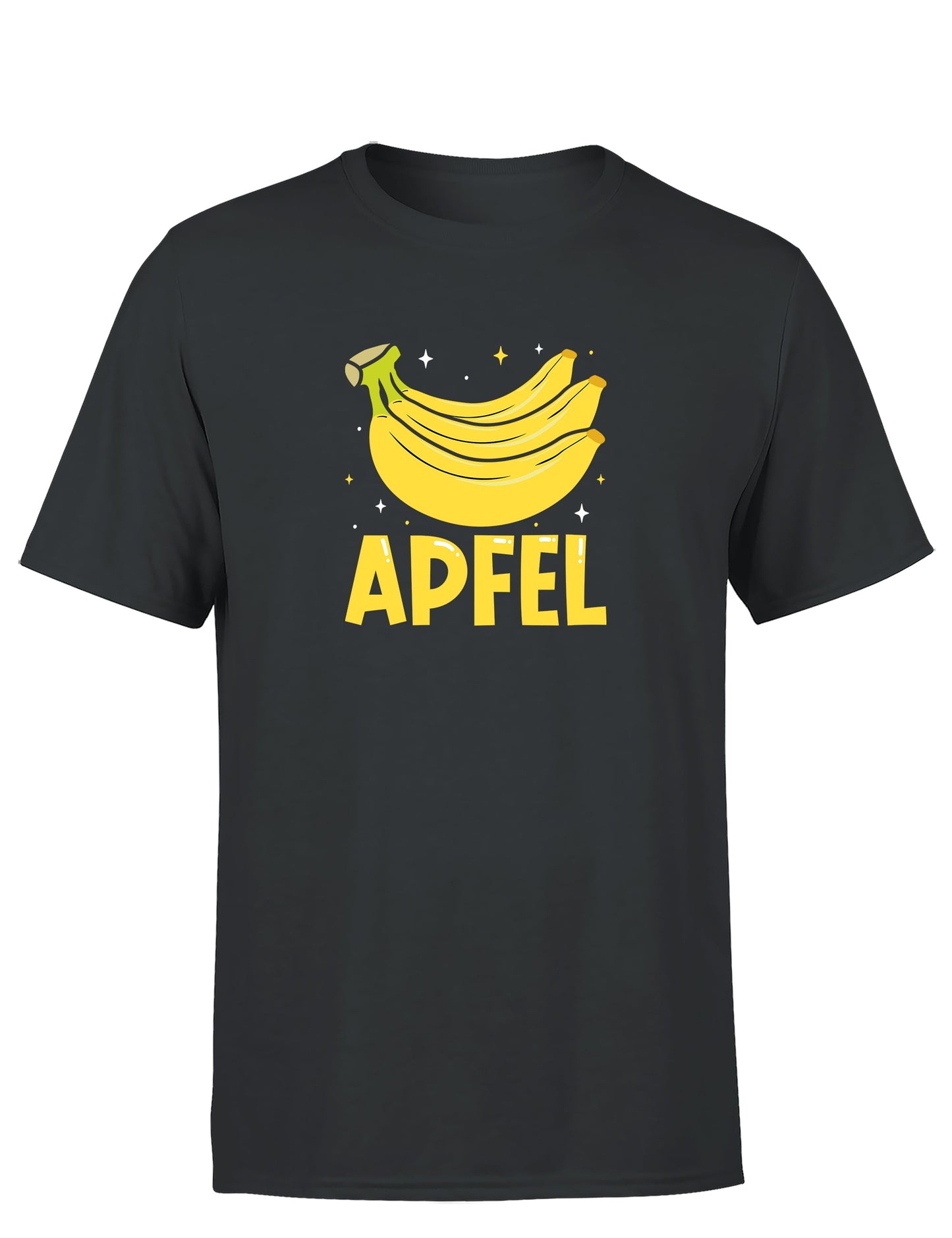 Apfel Banane Party Statement Herren T-Shirt - tshirtladen