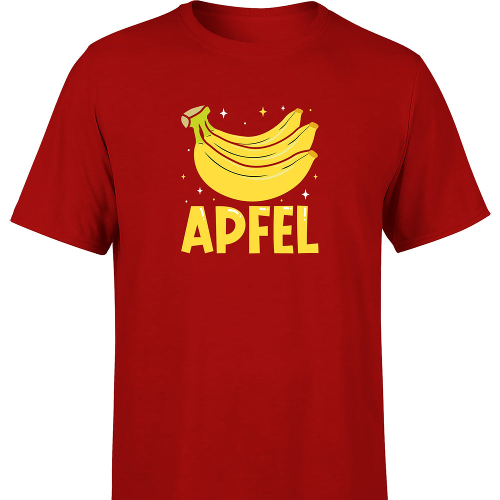 
                  
                    Apfel Banane Party Statement Herren T-Shirt - tshirtladen
                  
                