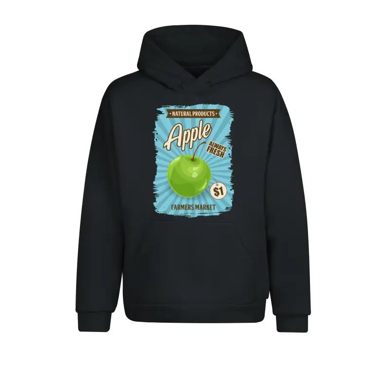 Apple Vintage Plakat Hoodie Unisex - tshirtladen - 