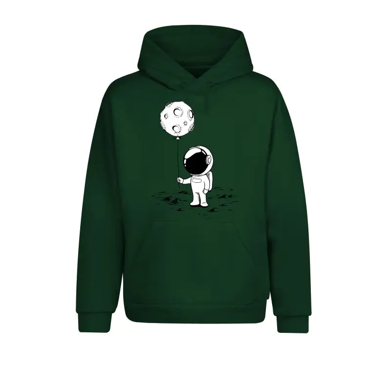 
                      
                        Astronaut mit Planet Outdoor Hoodie Unisex - XS / Dunkelgrün
                      
                    