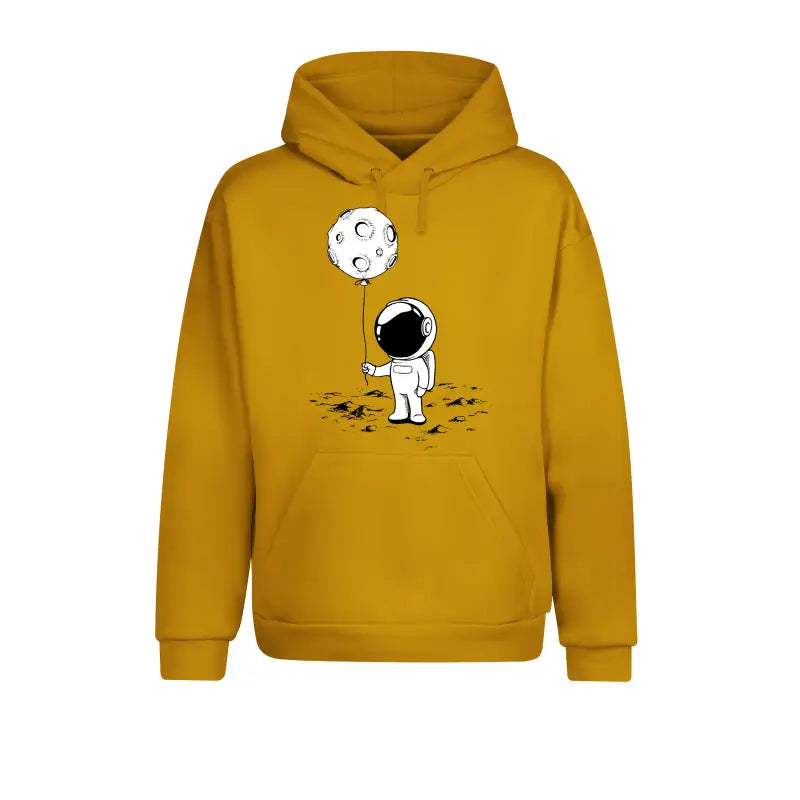 
                      
                        Astronaut mit Planet Outdoor Hoodie Unisex - XS / Mustard
                      
                    