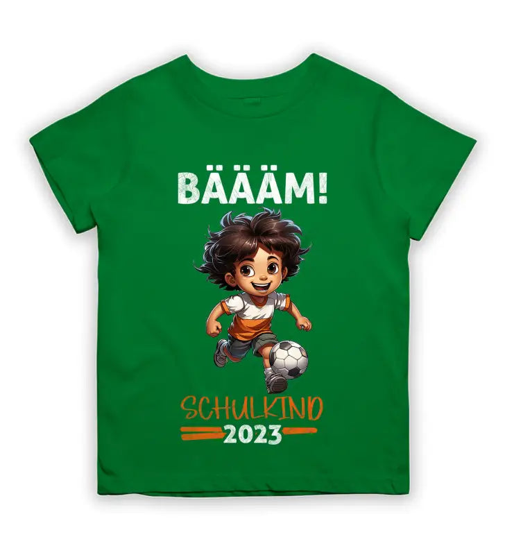 
                      
                        BÄÄM! Schulkind 2023 Jungs Kinder T - Shirt - 92 - 98 / Grün
                      
                    