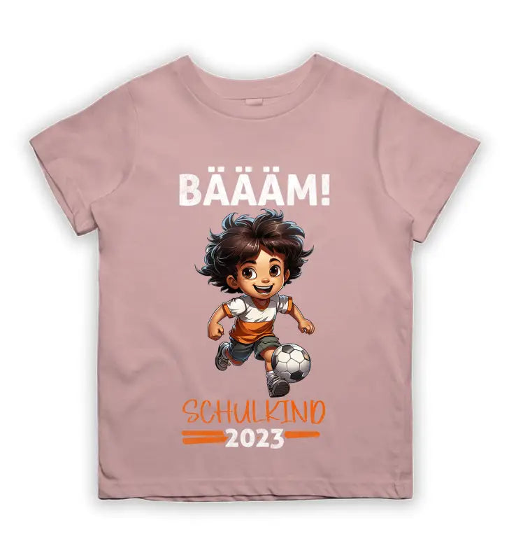 
                      
                        BÄÄM! Schulkind 2023 Jungs Kinder T - Shirt - 92 - 98 / Light Pink
                      
                    