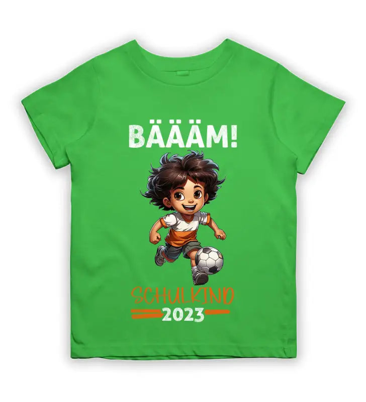 
                      
                        BÄÄM! Schulkind 2023 Jungs Kinder T - Shirt - 92 - 98 / Lime
                      
                    