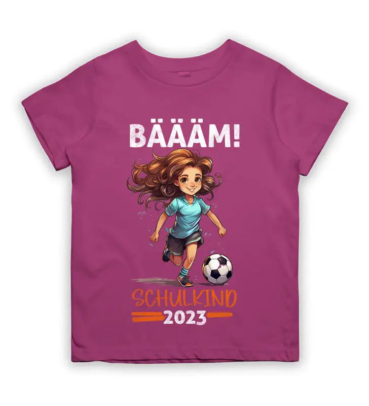 
                      
                        BÄÄM! Schulkind 2023 Mädchen Kinder T - Shirt - 92 - 98 / Pink
                      
                    