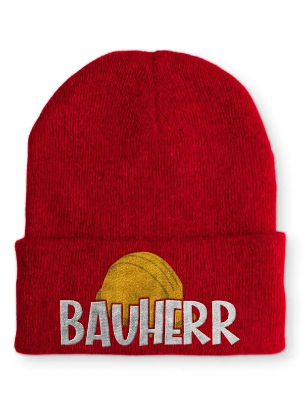 Bauherr Beanie perfekt für die kalte Jahreszeit - tshirtladen - 