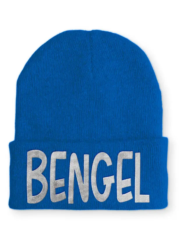 Bengel Mütze Beanie perfekt für die kalte Jahreszeit - Blau
