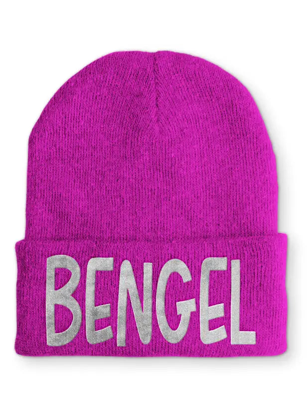 Bengel Mütze Beanie perfekt für die kalte Jahreszeit - Pink