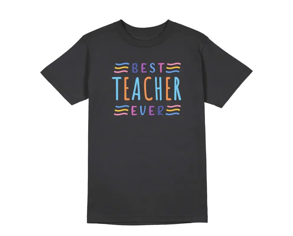 Best Teacher Ever Herren Unisex T-Shirt - tshirtladen - T-Shirt