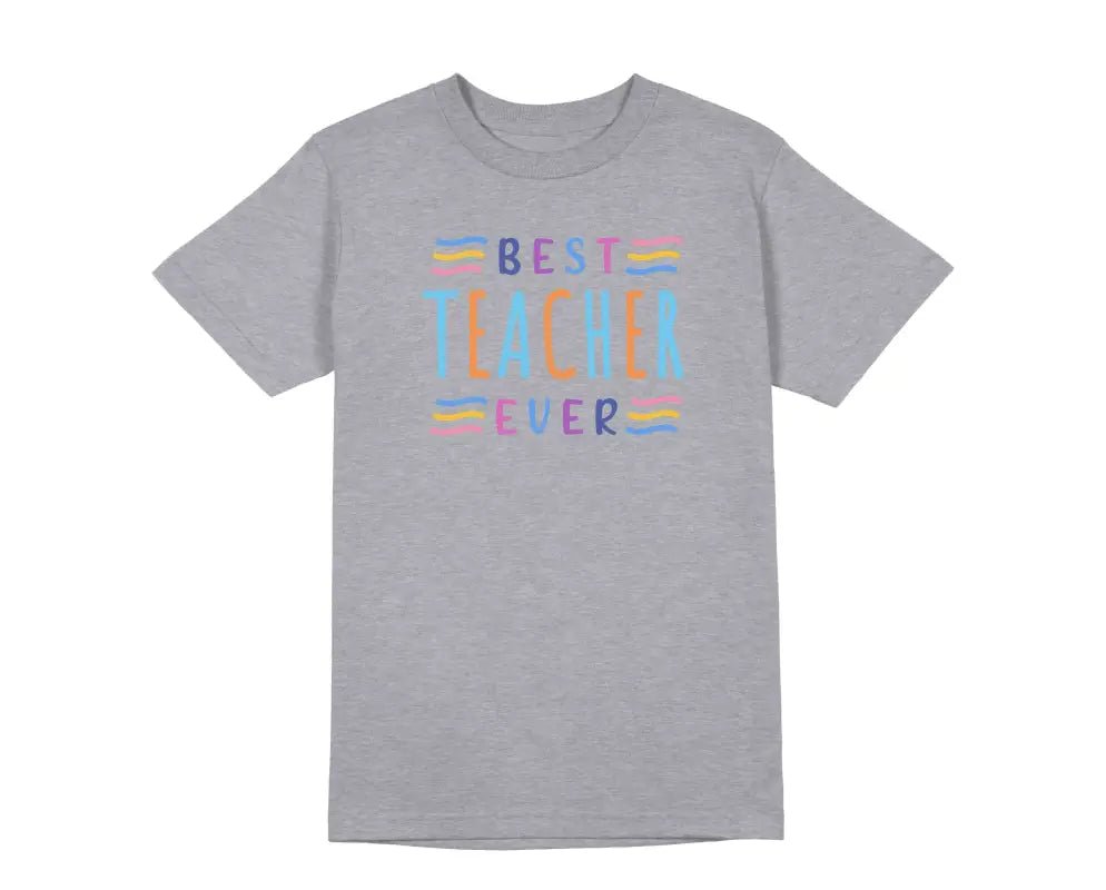 Best Teacher Ever Herren Unisex T-Shirt - tshirtladen - T-Shirt