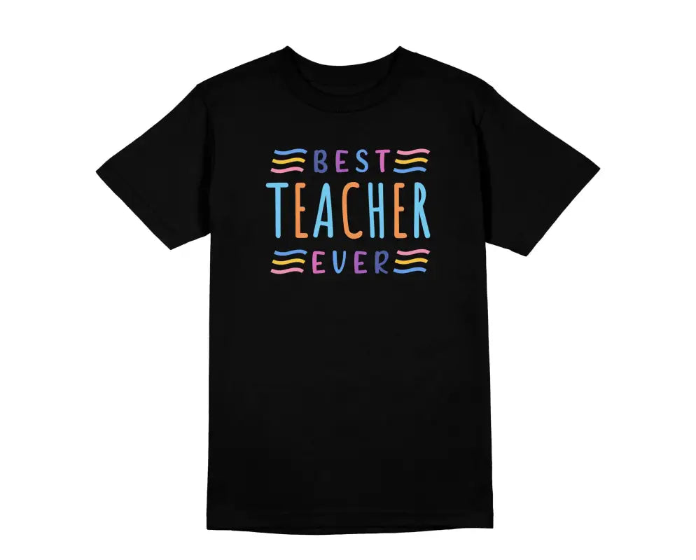 Best Teacher Ever Herren Unisex T-Shirt