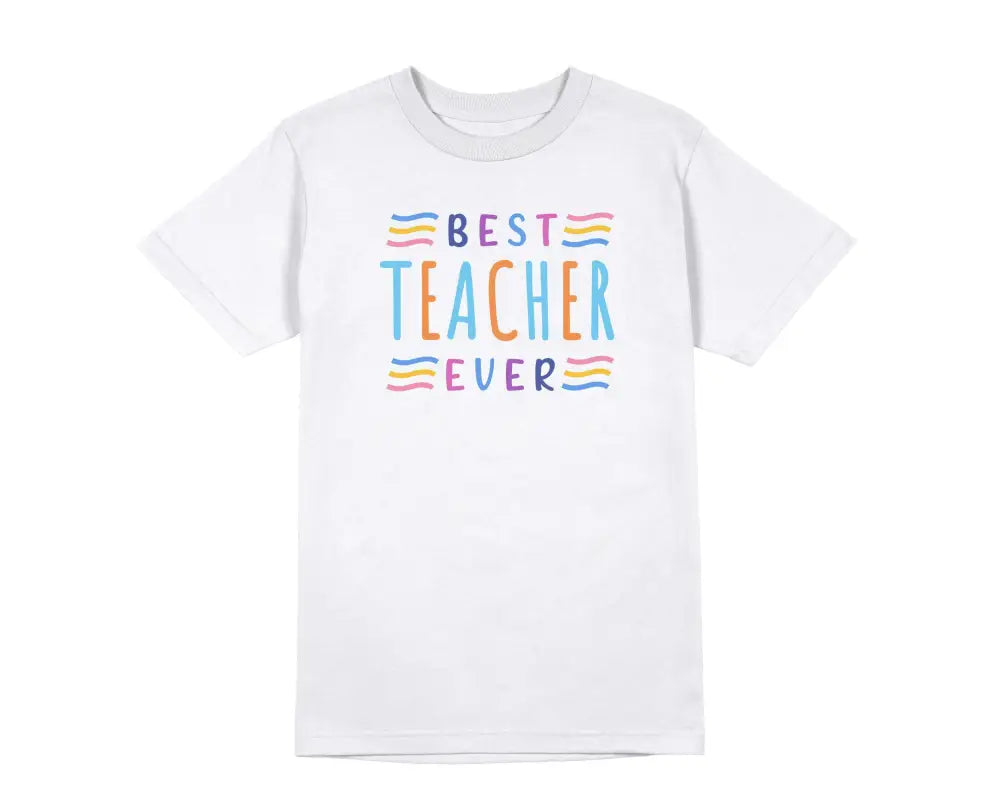 Best Teacher Ever Herren Unisex T-Shirt