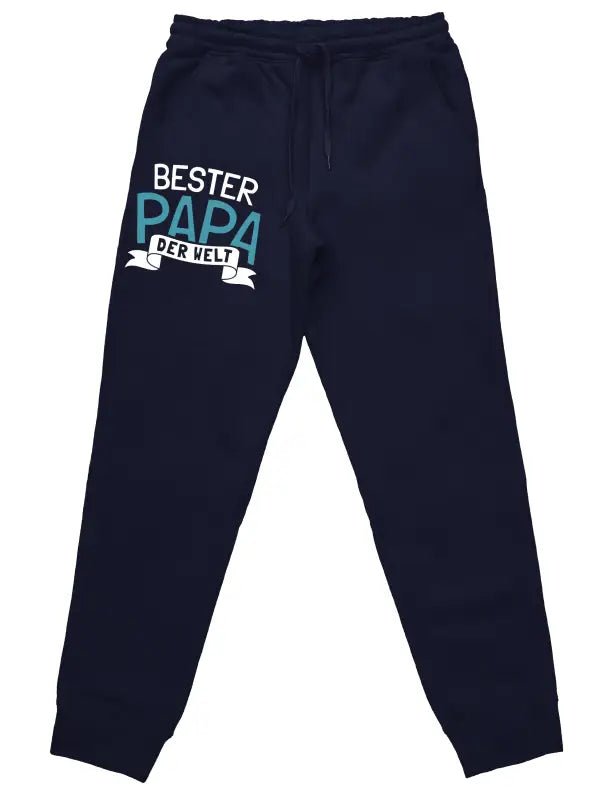 Bester Papa der Welt Jogginghose mit lustigem Spruch - tshirtladen - 