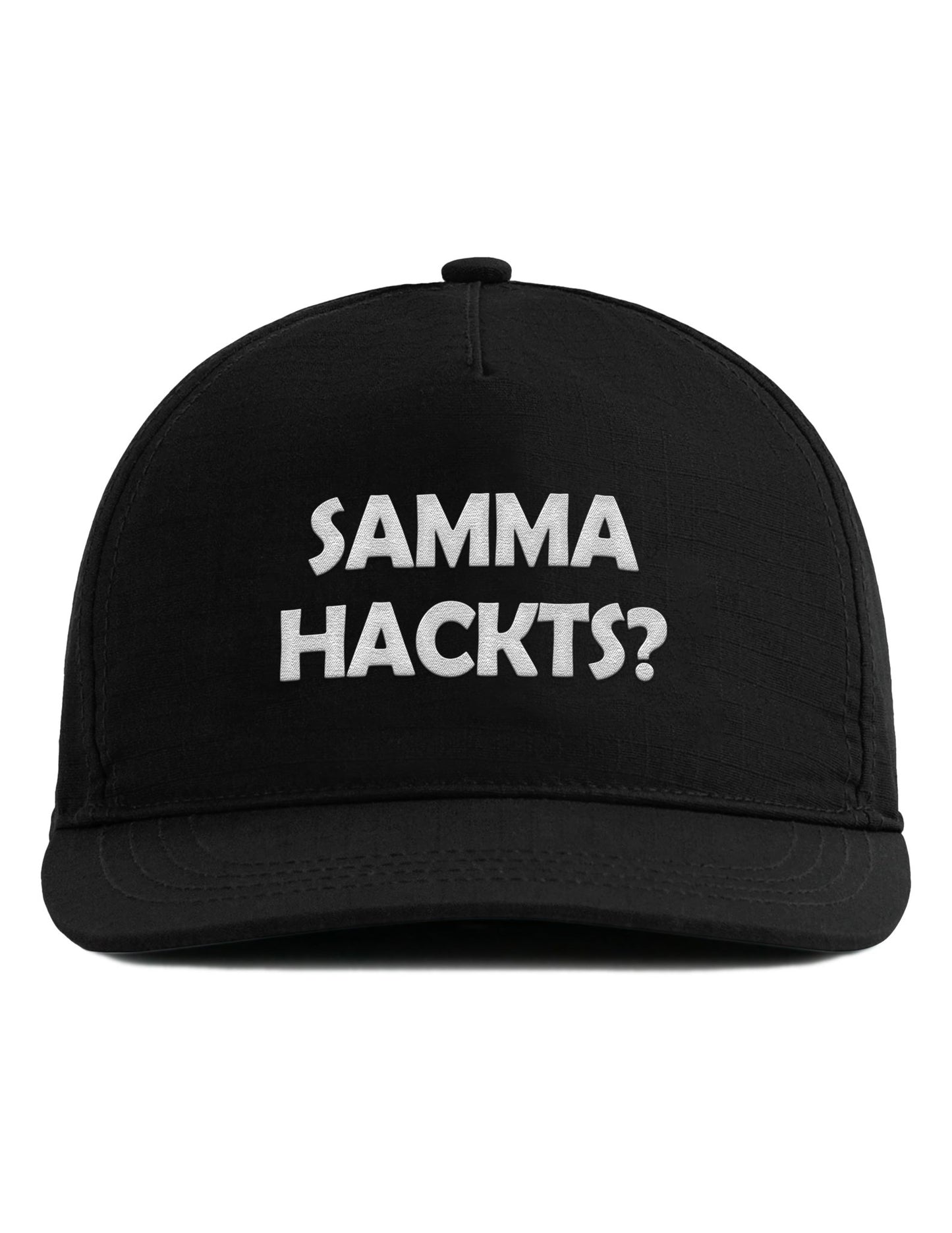 Bestickte Snapback Cap – SAMMA HACKTS? – Unisex - tshirtladen - Cap