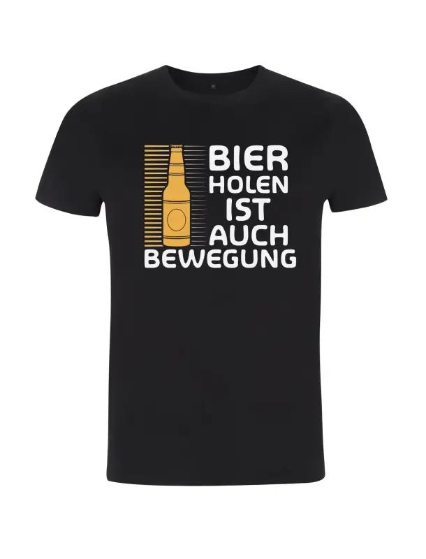 Bier holen ist auch Bewegung Herren Party - T-Shirt - tshirtladen - 