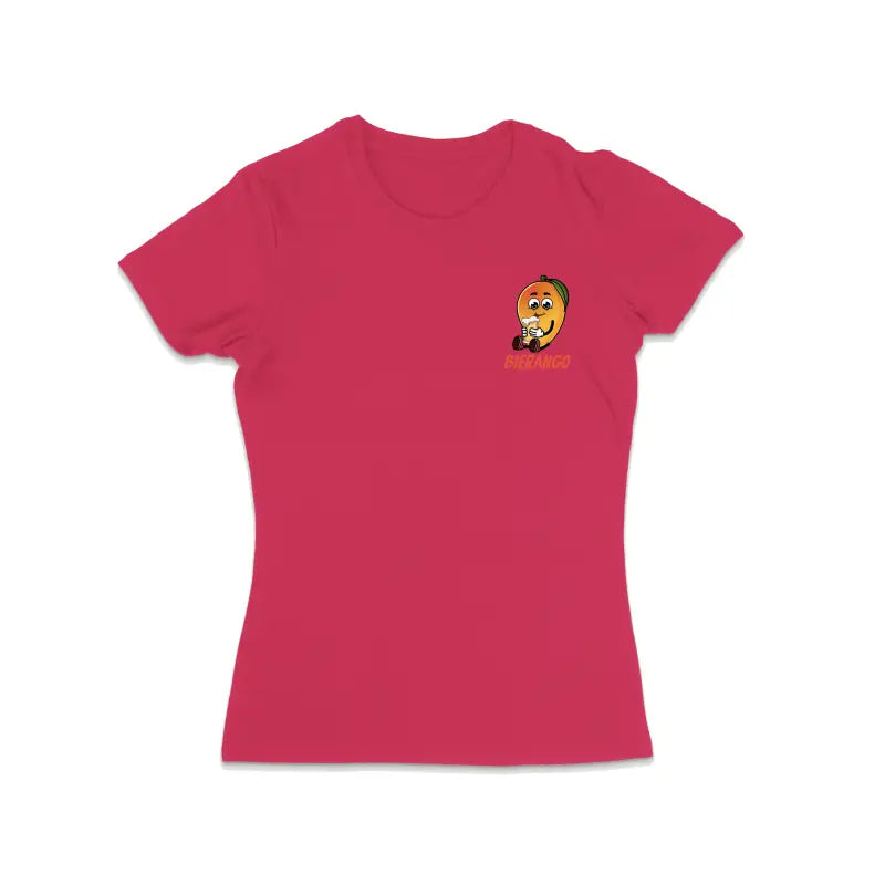 Bierango Bierfashion Damen T - Shirt - S / Bright Pink