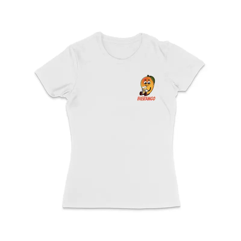 Bierango Bierfashion Damen T - Shirt - S / Weiss