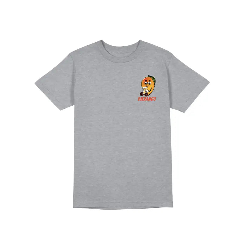 Bierango Bierfashion Herren Unisex T - Shirt - S / Grau