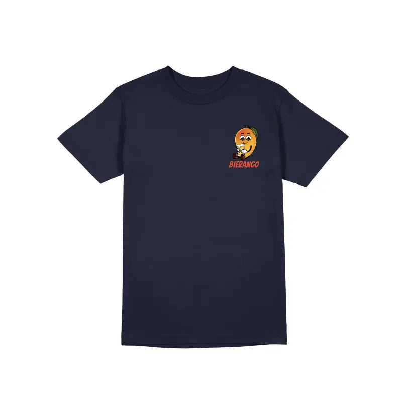 Bierango Bierfashion Herren Unisex T - Shirt - S / Navy