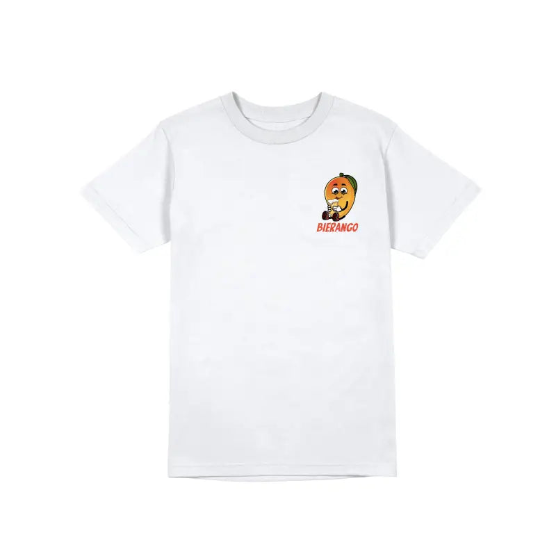 Bierango Bierfashion Herren Unisex T - Shirt - S / Weiß
